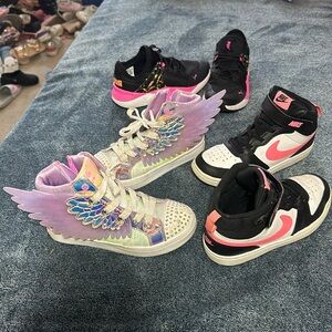 Girl size 1.5 sneaker lot $40